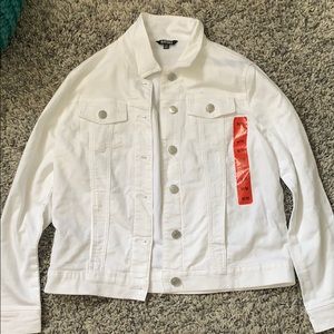 White Jean Jacket